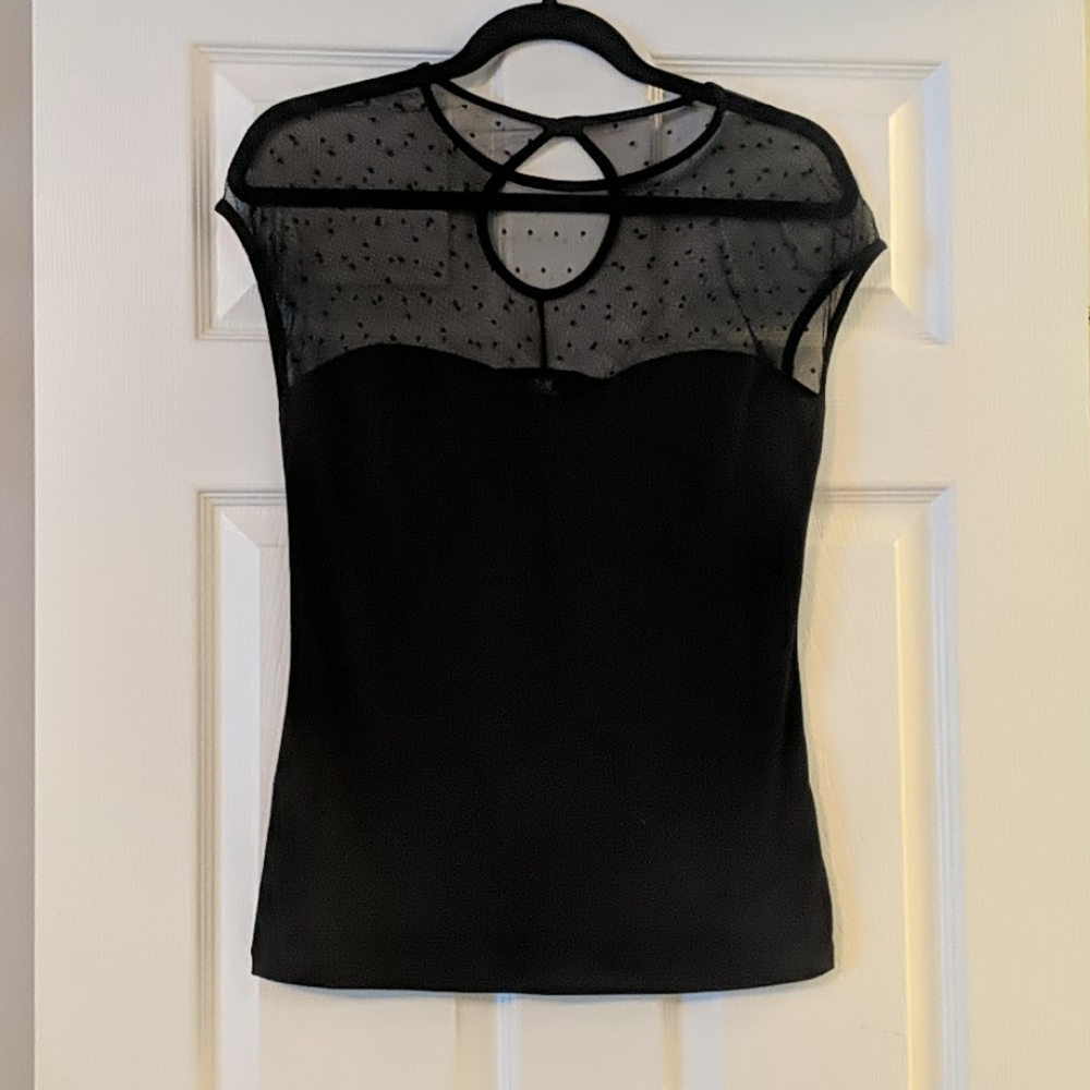 Lace sweetheart top